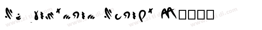 Solistaria Script W字体转换